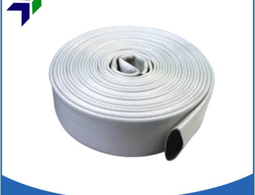 Rubber lining fire hose