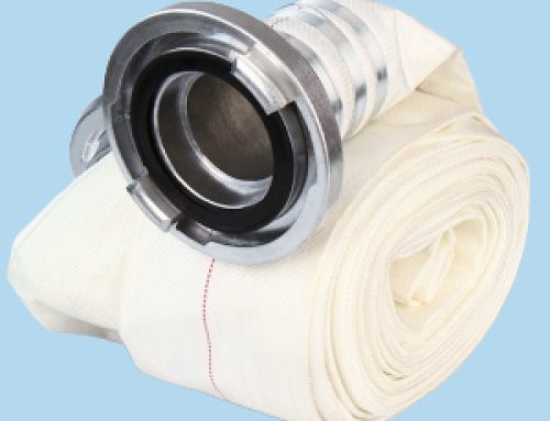 Single jacket Light Weight Easy Winding PVC Fire Hose